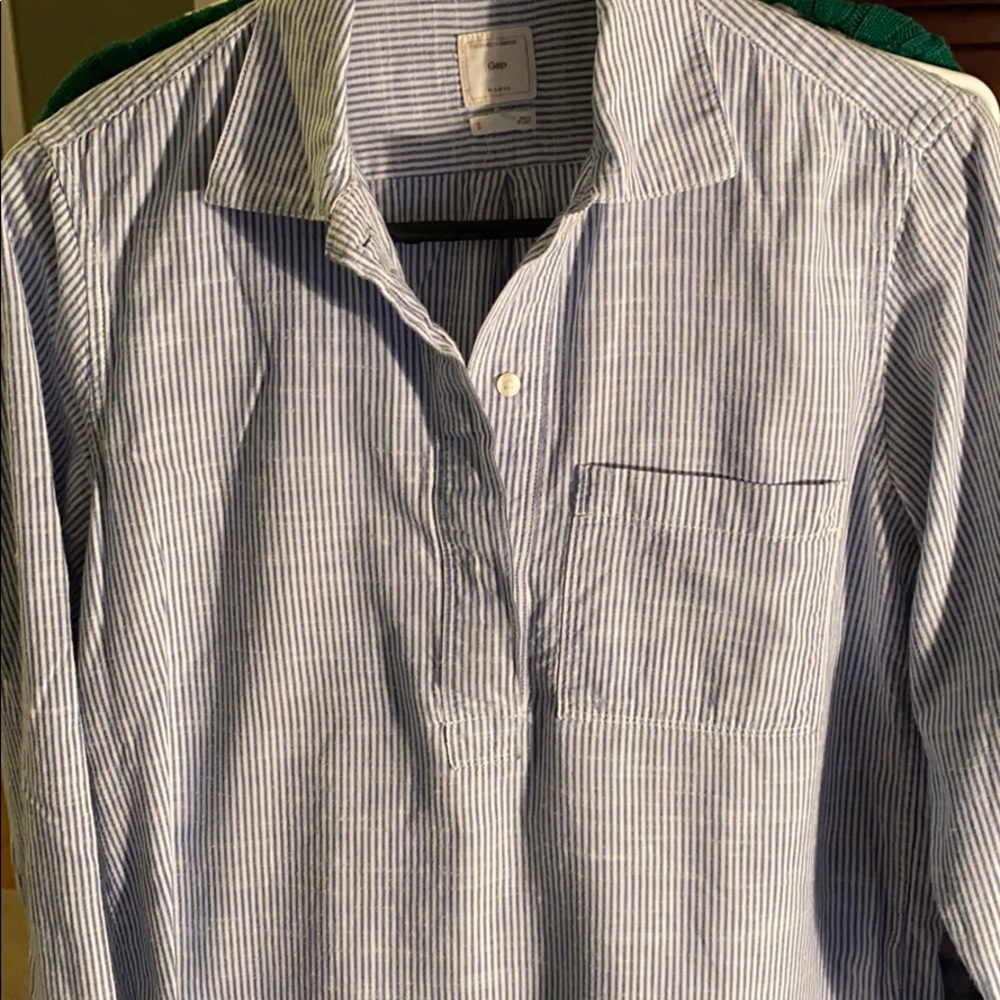 Gap pinstripe Cotton blouse
